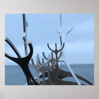 Poster Sculpture islandaise