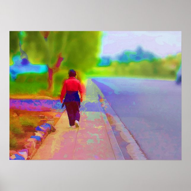 Poster Se promener en peintre (Devant)