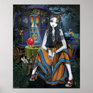 Poster Se souvenir de moi Bohemian Neo Gypsy Caravan Fae 