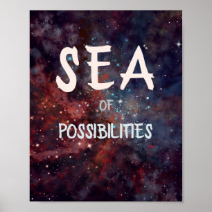 Poster sea of possibilities stardust