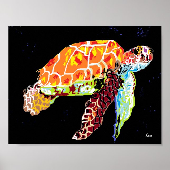 Poster: Sea Turtle Poster (Front)
