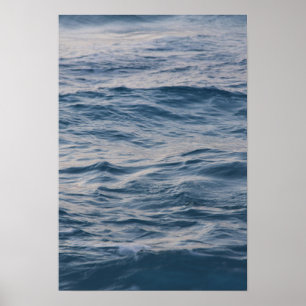 Poster Sea water closeup 