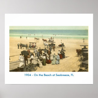 Poster Seabreeze, FL - 1904