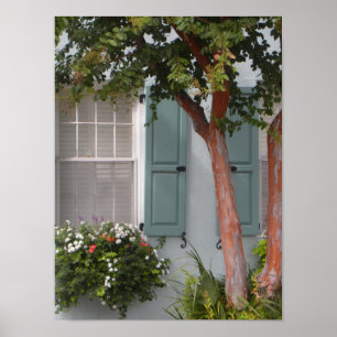 Poster Seagreen Shutters