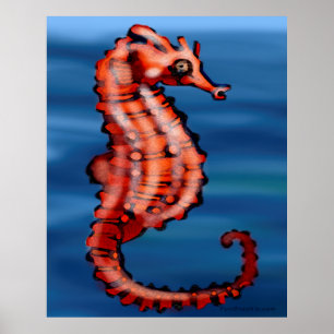 Poster Seahorse