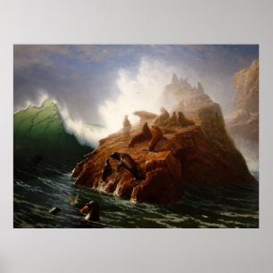 Poster Seal Rock (vers 1872-1887)