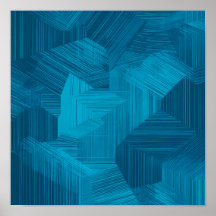  Seamless High-Contrast Cyan Grid Tiling Pattern