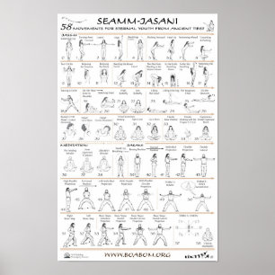 Poster Seamm-Jasani : 58 mouvements pour la jeunesse éter
