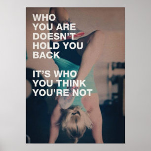 Poster Séance d'entraînement de motivation