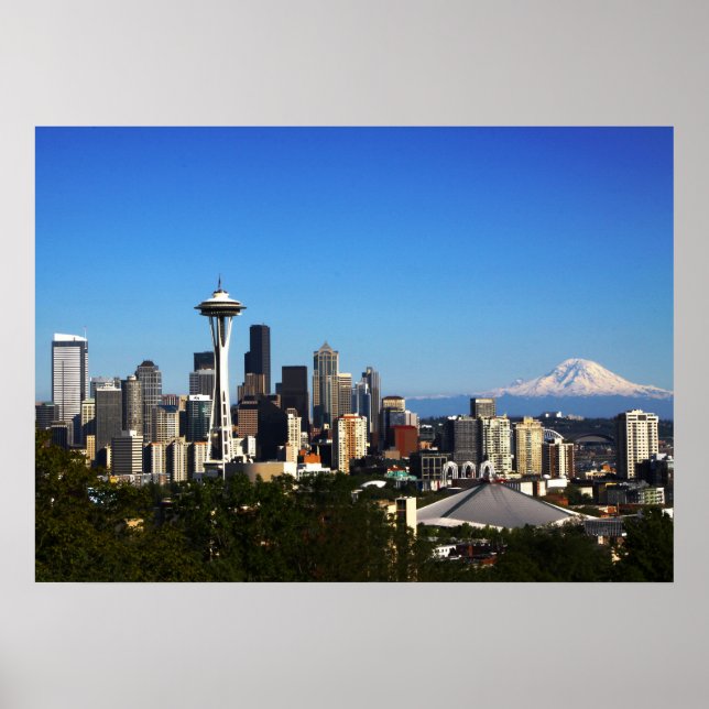Poster Seattle Washington (Devant)