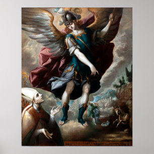 Poster Sebastian Lopez de Arteaga Saint Michael