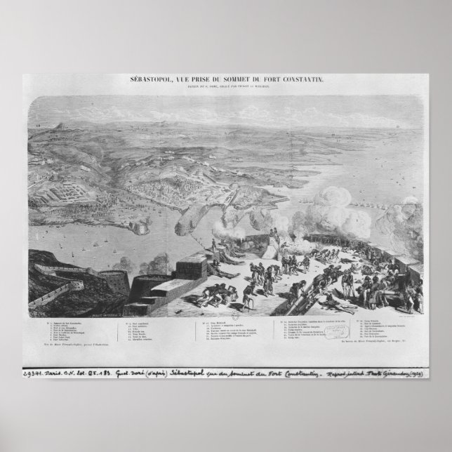 Poster Sébastopol de Fort Constantin (Devant)