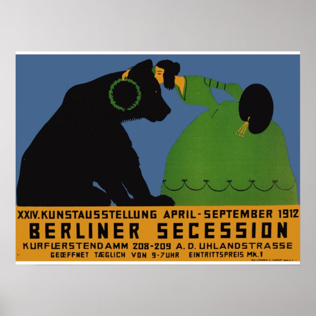 Poster Sécession berlinoise (Devant)