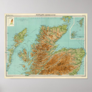Poster Section nord de l'Écosse