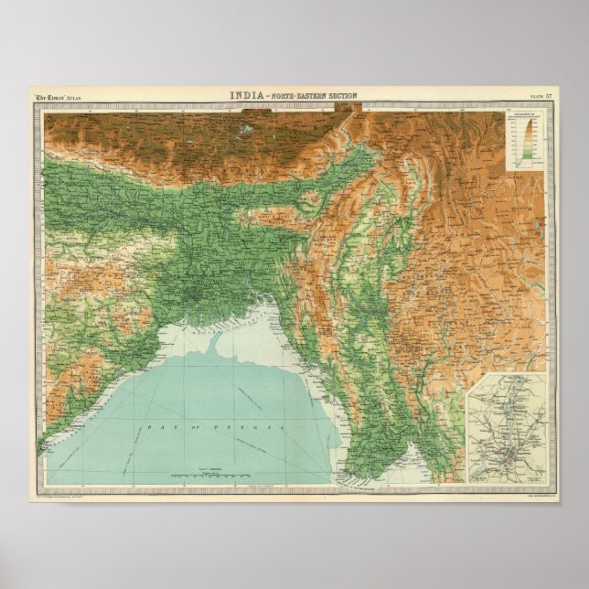 Poster Section nord-est de l'Inde (Devant)