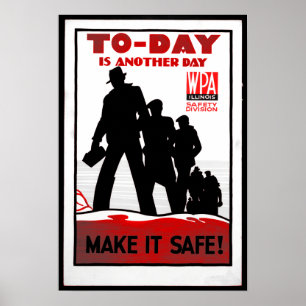 Poster Sécurité au travail