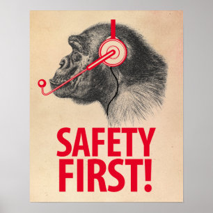 Poster Sécurité d'abord !