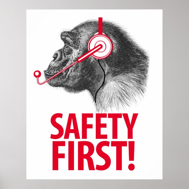 Poster Sécurité d'abord ! (Devant)