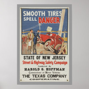 Poster Sécurité routière