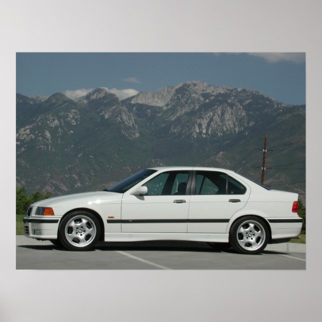 Poster Sédan E36 M3 (Devant)