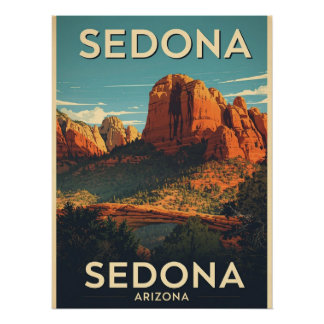 Poster Sedona Arizona