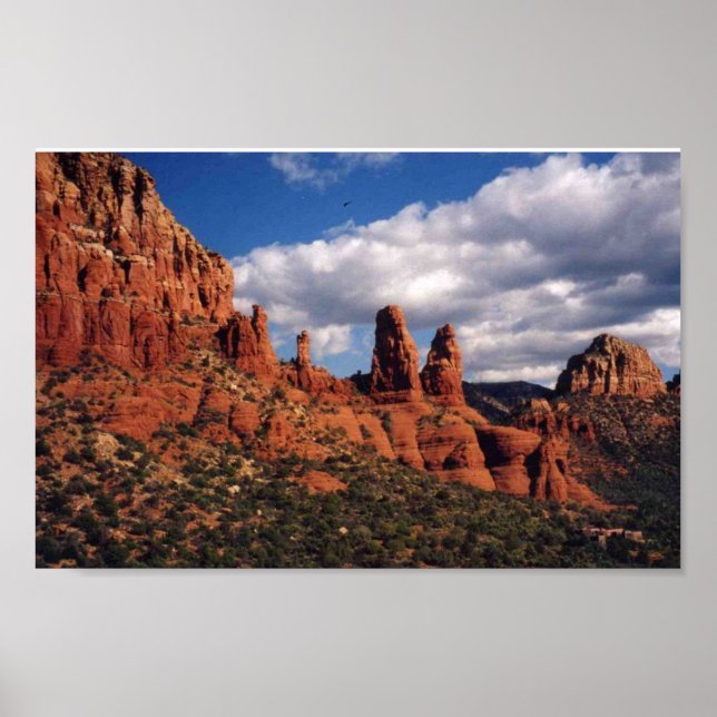 Poster Sedona, AZ (Devant)