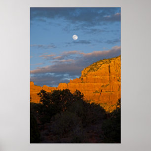 Poster Sedona Moon Shadow 2217