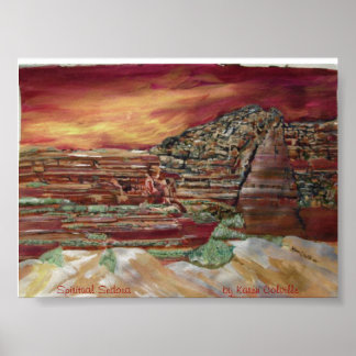 Poster Sedona spirituelle