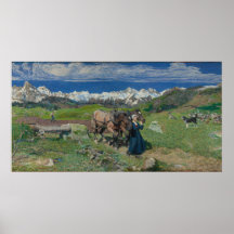 Segantini - Printemps dans les Alpes (1897)