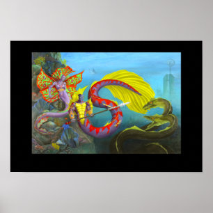 Poster Seigneur et Dame d'Atlantis
