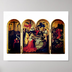Poster Seilern Triptych (par Robert Campin)