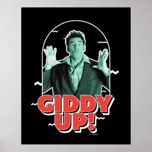 Poster Seinfeld   Kramer - Giddy Up!