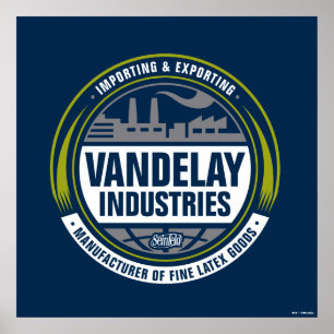 Poster Seinfeld   Logo de Vandelay Industries