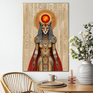 Poster Sekhmet : Déesse Égyptienne Lionne