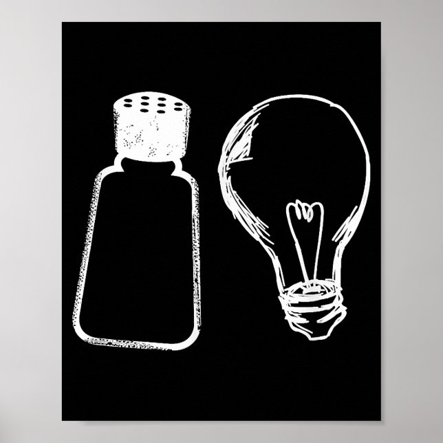 Poster Sel & Lumière Be Ye Salt Bible Versets Matthieu 51 (Devant)