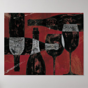 Poster Sélection de vin