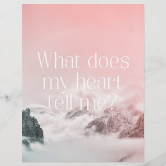 Poster self love Follow your heart