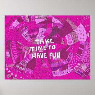 Poster Self Love santé mentale cerise bien-être