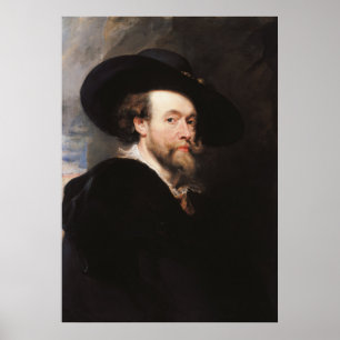 Poster Self Portrait par Sir Peter Paul Rubens