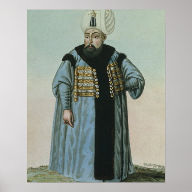 Poster Selim II (1524-74) appelé 'Sari', le Blonde ou le (Devant)