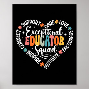 Poster Semaine d'appréciation de l'équipe d'éducateurs ex