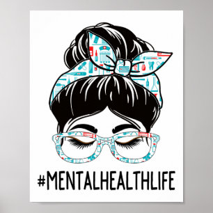 Poster Semaine de la santé Jour d'appréciation Femmes Mes