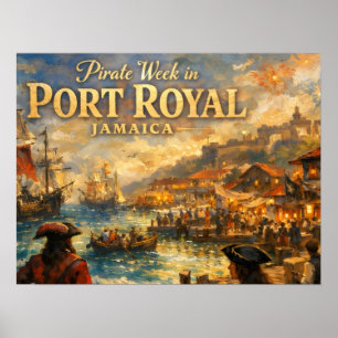 Poster Semaine des pirates à Port Royal