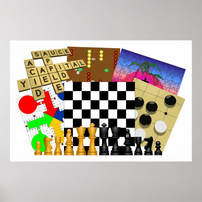 Poster Semaine du jeu et du casse-tête (Devant)