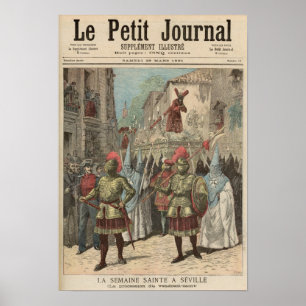 Poster Semaine sainte à Séville
