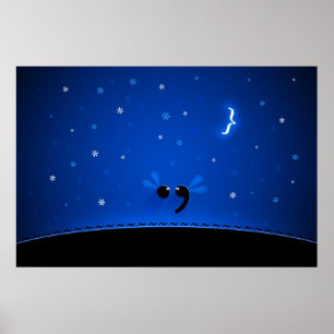 Poster Semicolon