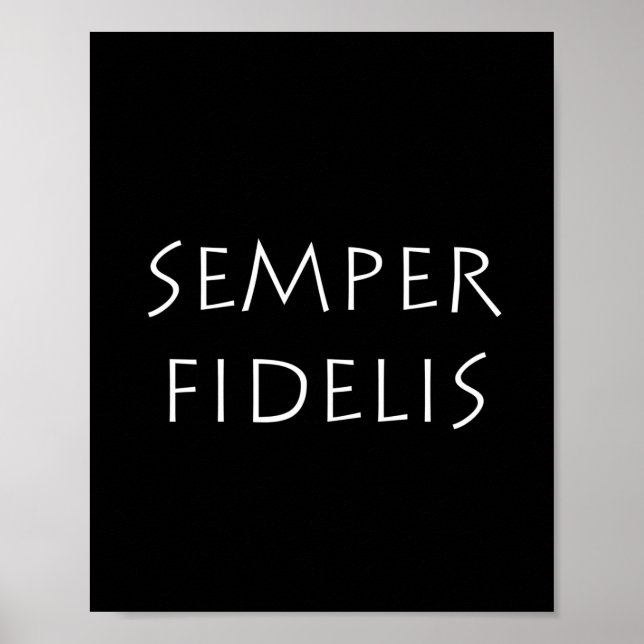 Poster Semper Fidelis (Devant)