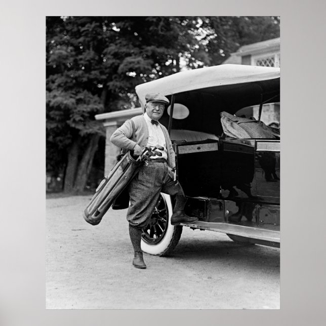 Poster Sénateur de golf, années 1920 (Devant)