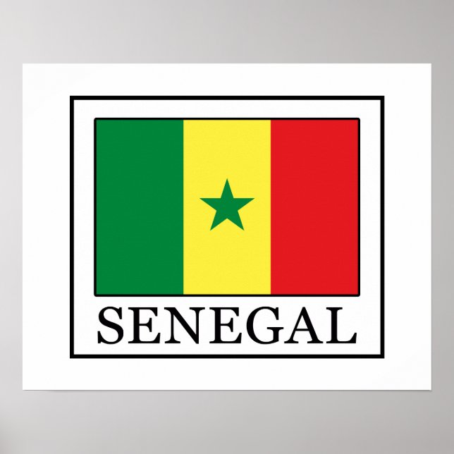 Poster Sénégal (Devant)
