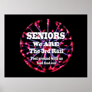 Poster Seniors Nous Sommes Le Troisième Rail